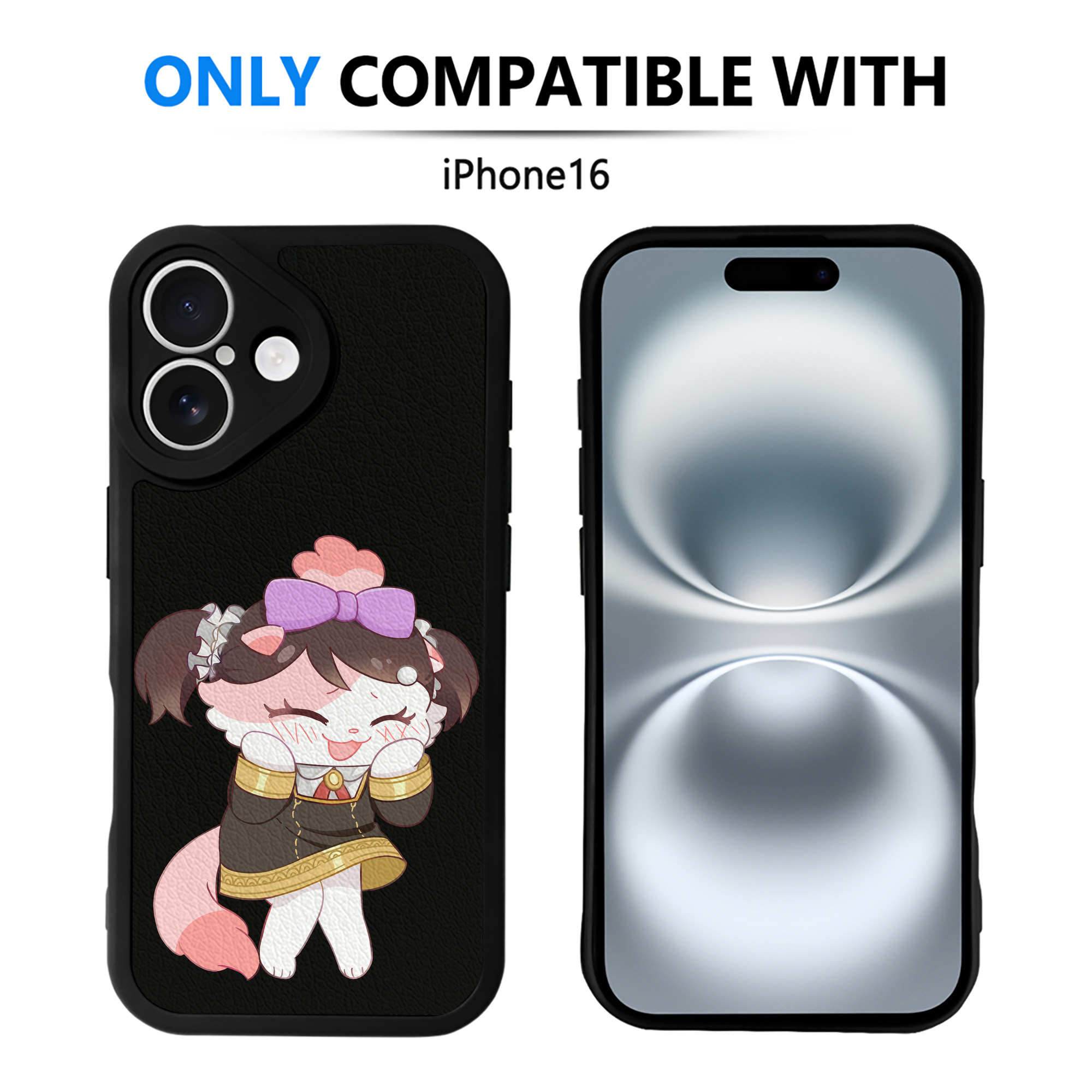 （画像用） SPY×FAMILY间谍家家酒 【iPhone 16シリーズ対応】シリコンスマホケース（レザー調） 材質：シリコン